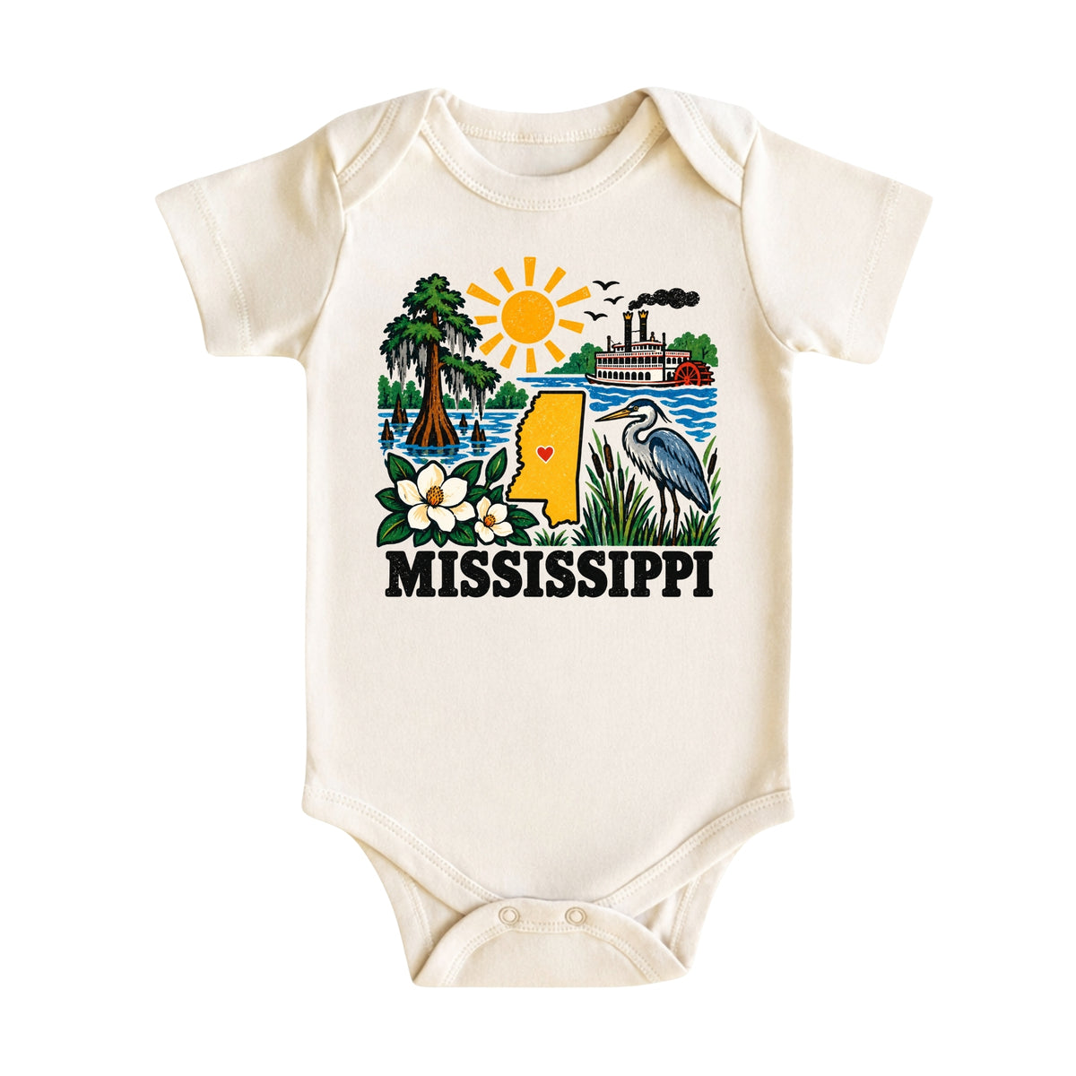 Mississippi Baby Bodysuit