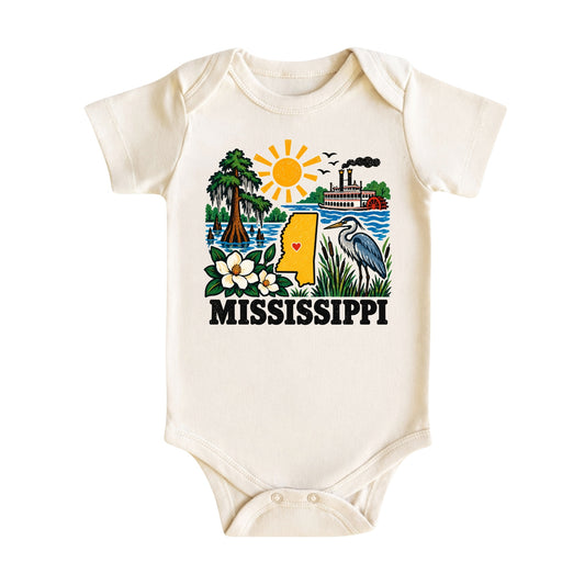 Mississippi Baby Bodysuit