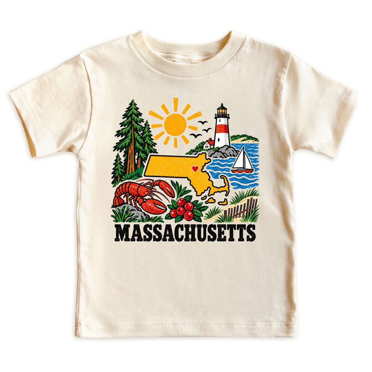 Massachusetts Baby Bodysuit