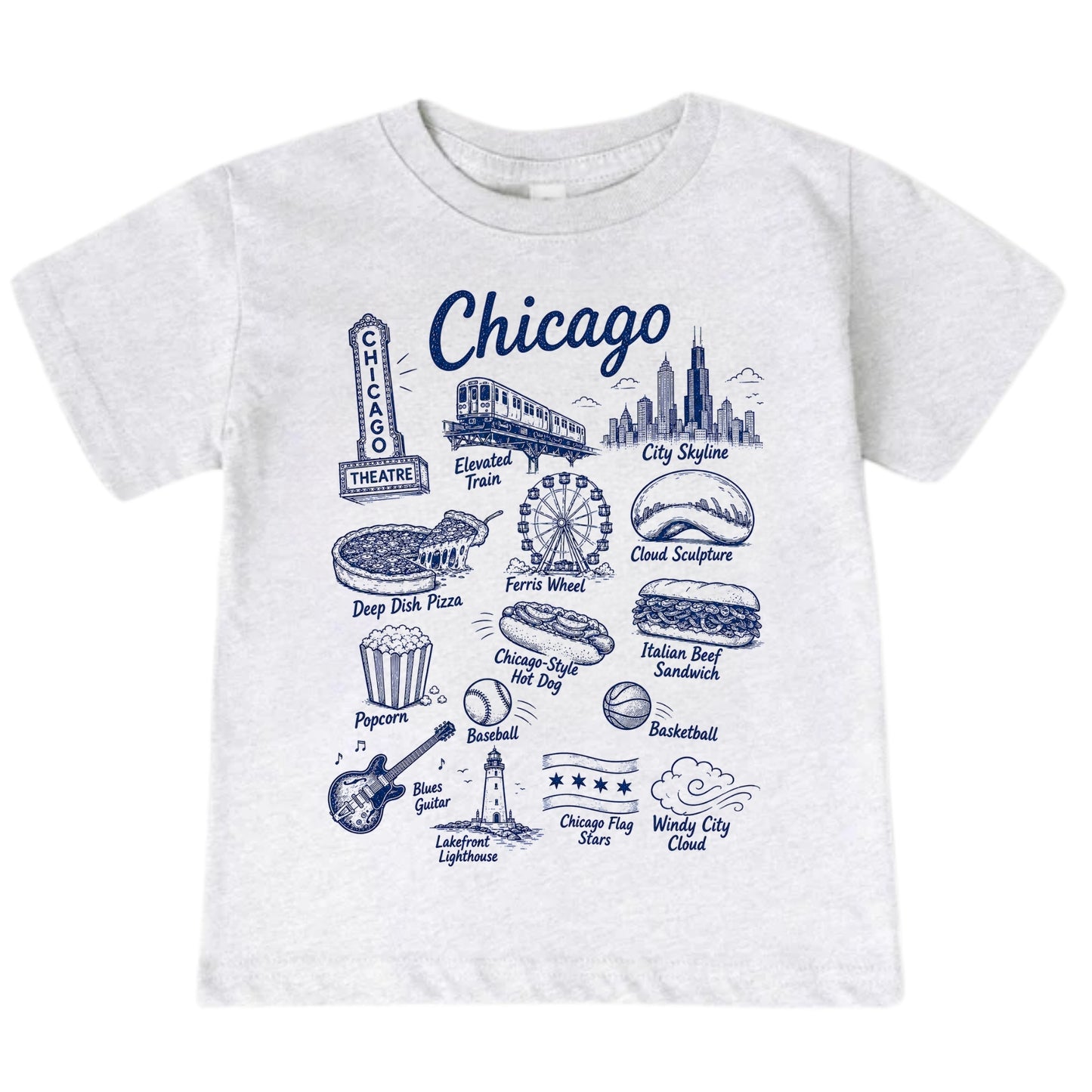 Chicago Baby Bodysuit and T-Shirt