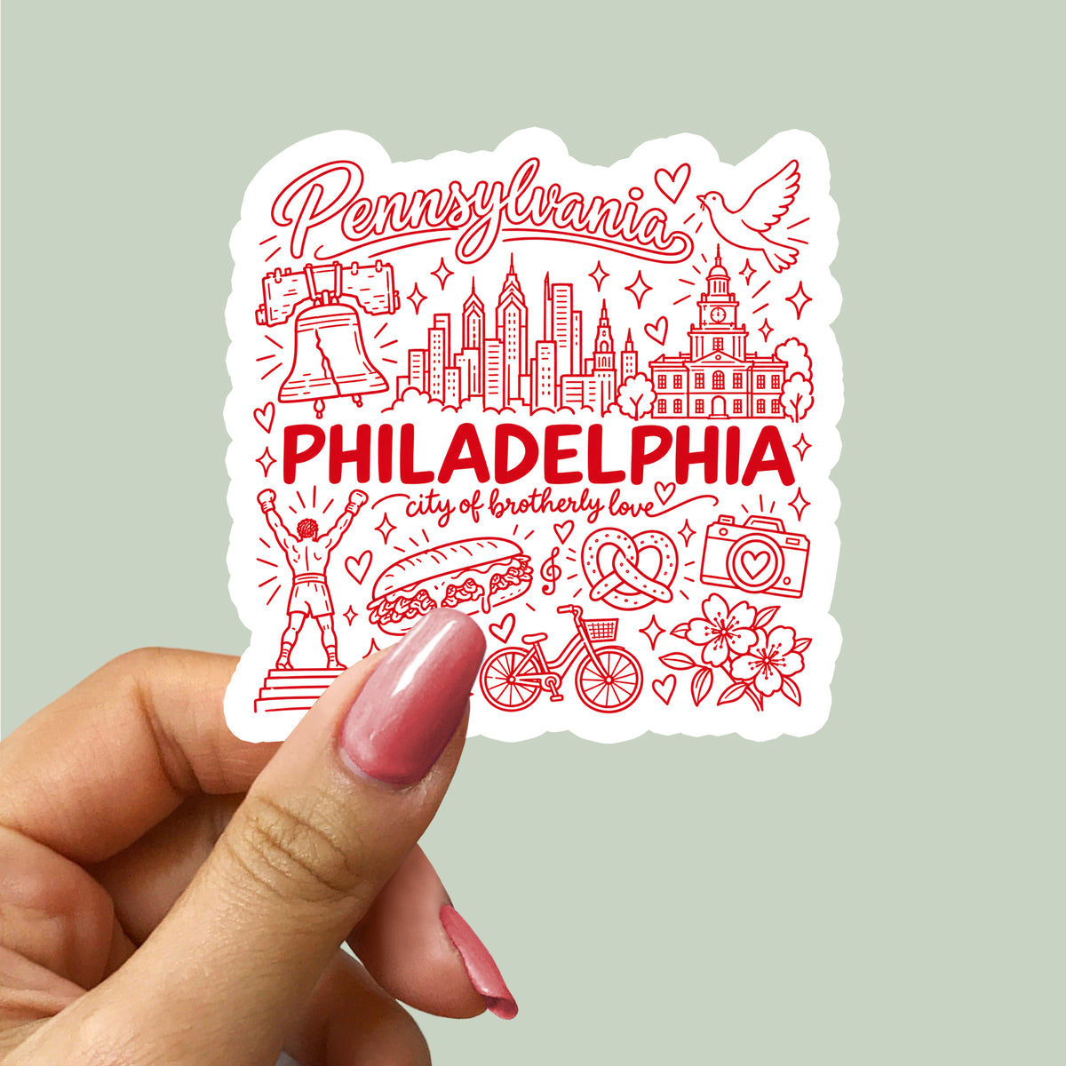 Philadelphia Sticker