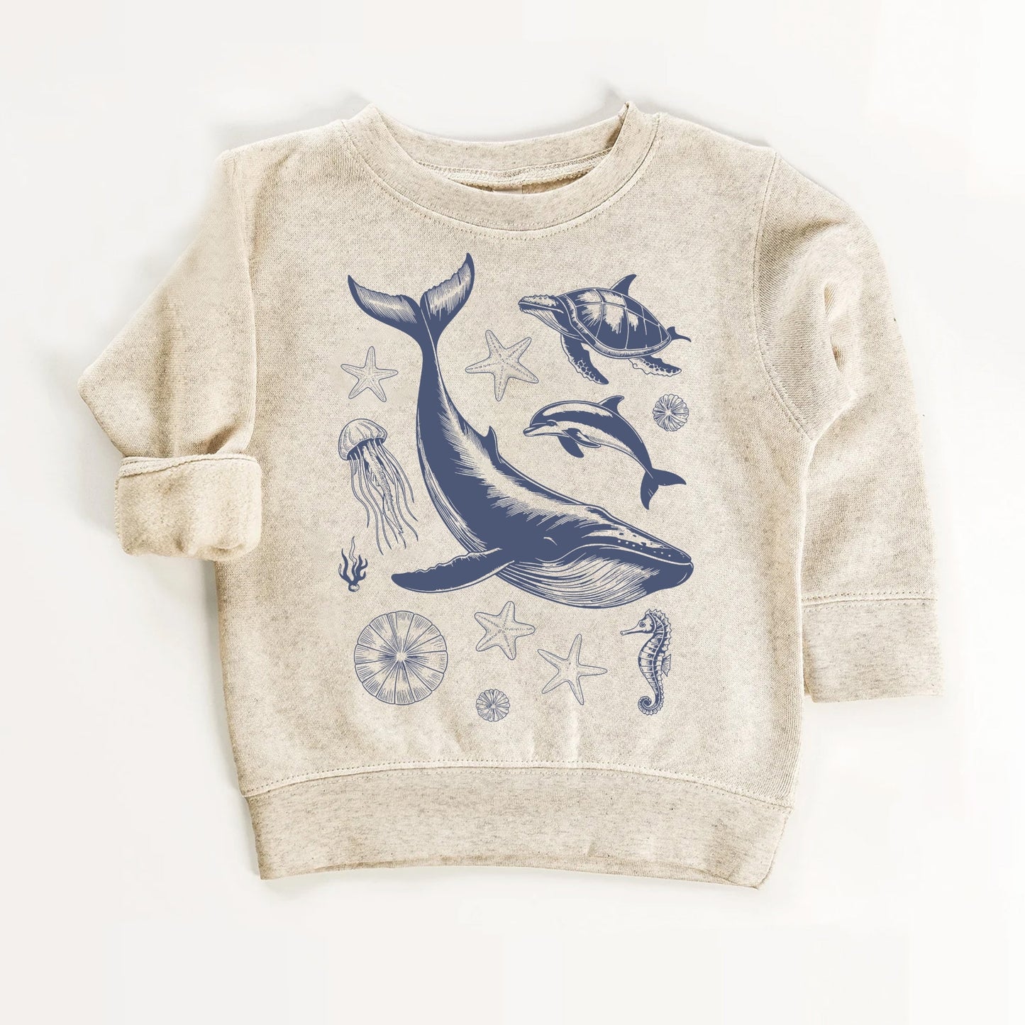Vintage Ocean Life Kids T-Shirt