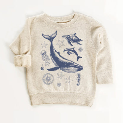 Vintage Ocean Life Kids T-Shirt