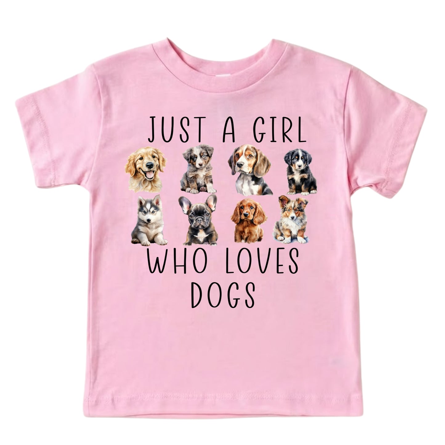 Just A Girl Who Loves Dogs Shirt