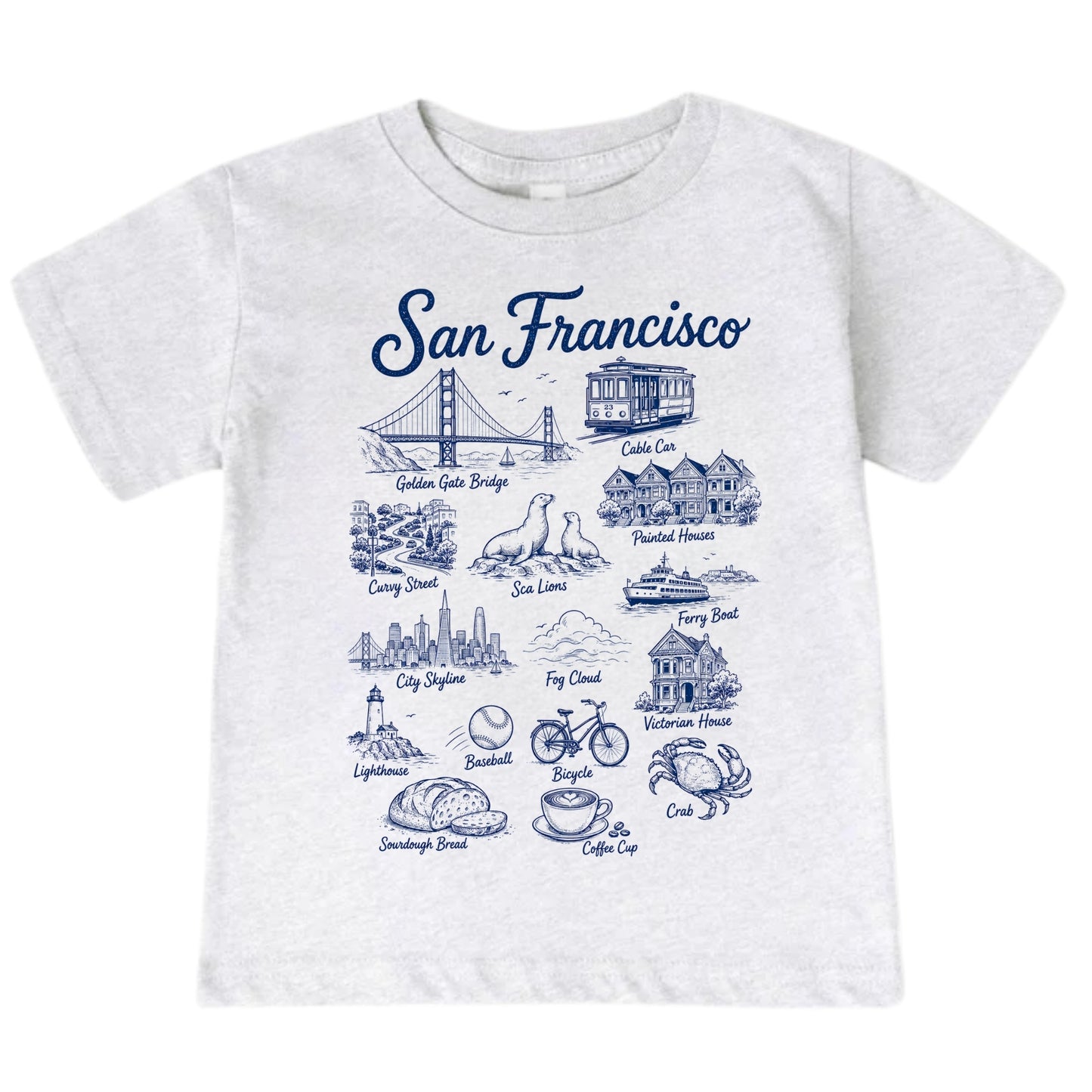 San Francisco Vacation Baby Bodysuit and T-Shirt