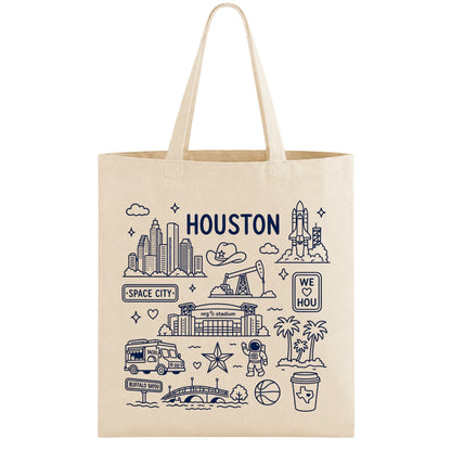 Houston Tote Bag