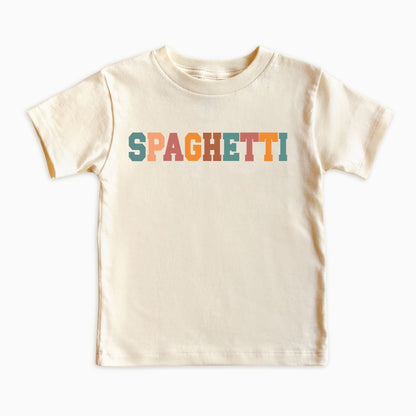 Spaghetti Kids Shirt - Retro Food Lover
