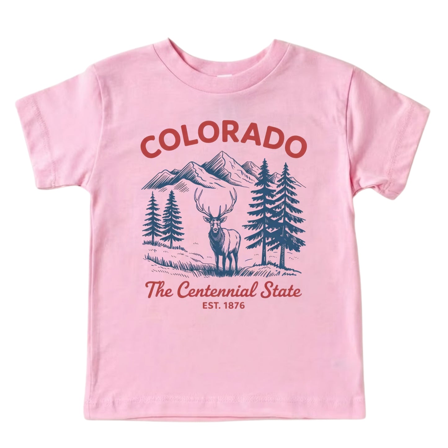 Colorado The Centennial State Kids T-Shirt