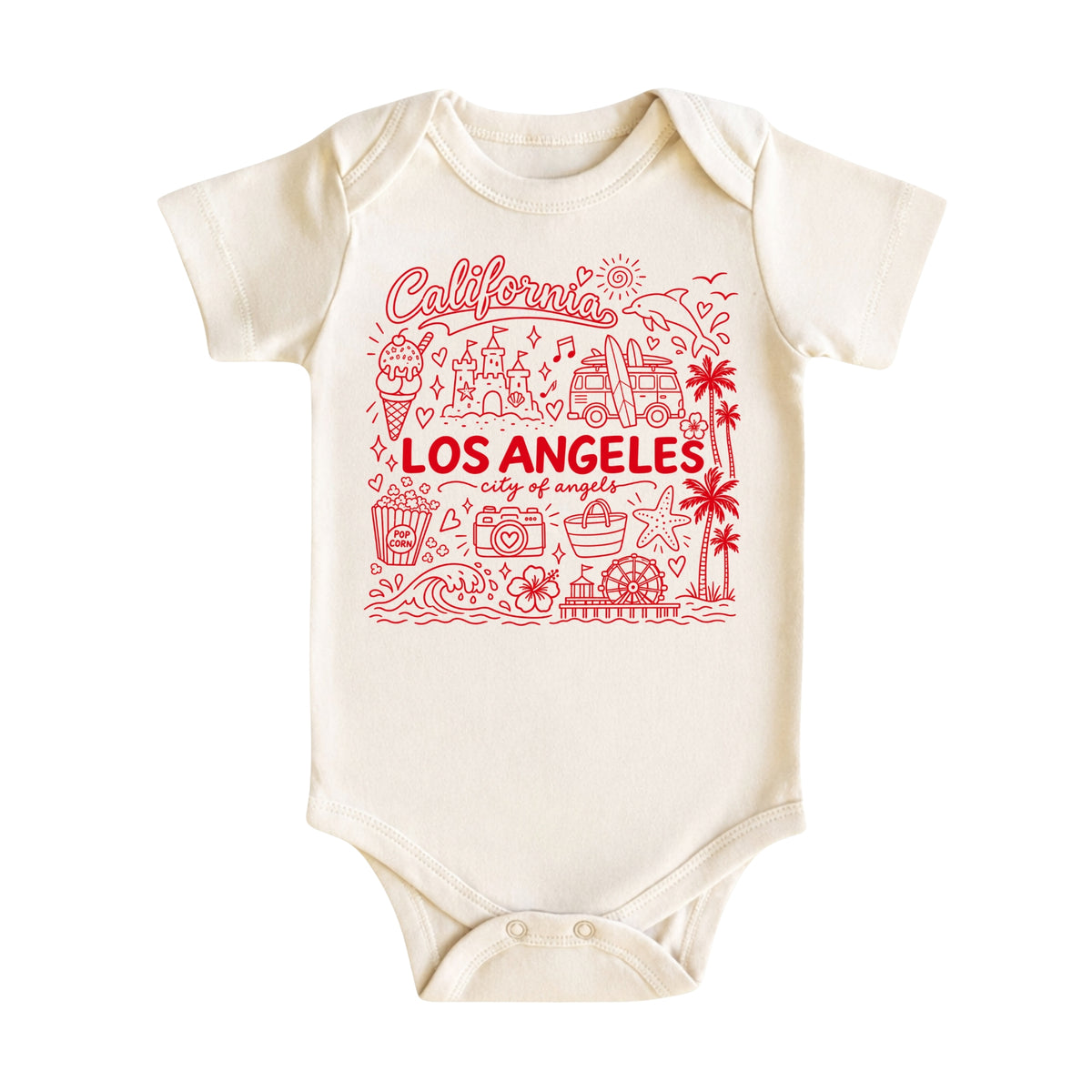 Los Angeles Illustration T-Shirt