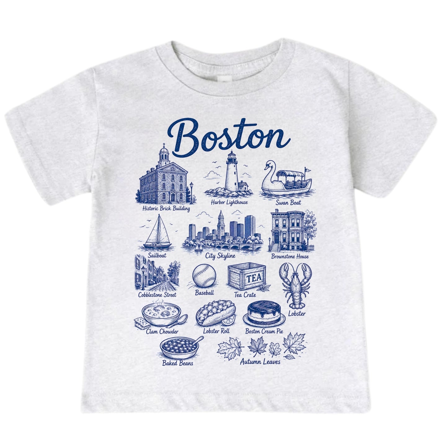Boston Vacation Baby Bodysuit and T-Shirt