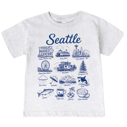 Seattle Baby Bodysuit and T-Shirt