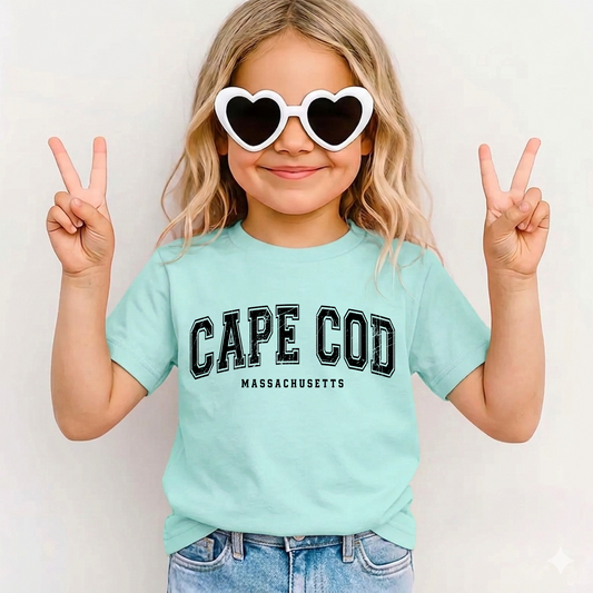 Cape Cod Massachusetts Kids' T-Shirt