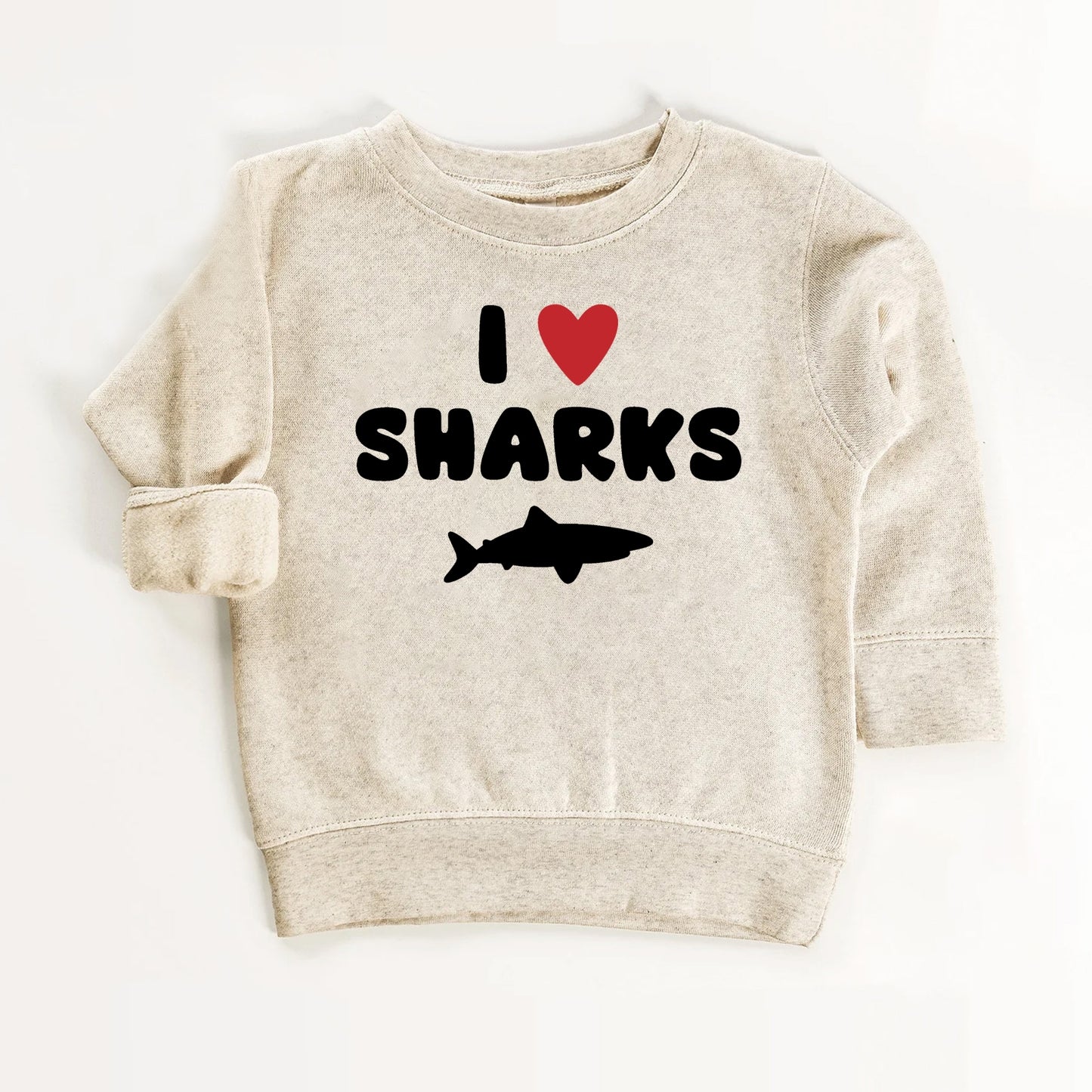 I Love Sharks Kids T-Shirt