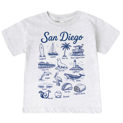 San Diego Vacation Baby Bodysuit and T-Shirt