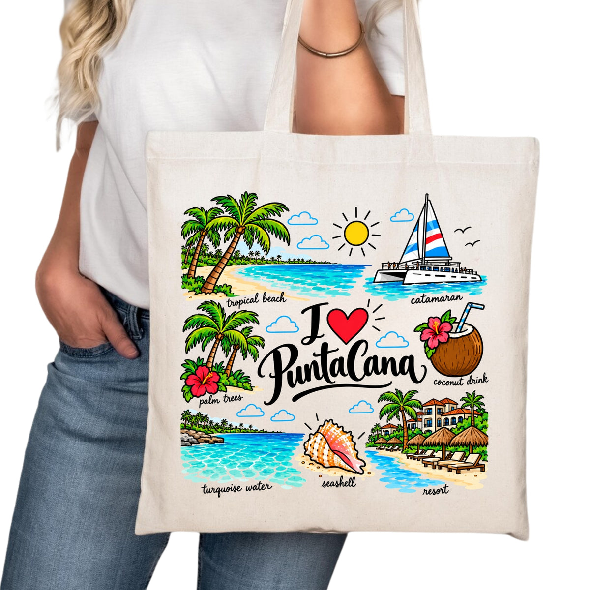Punta Cana Tote Bag