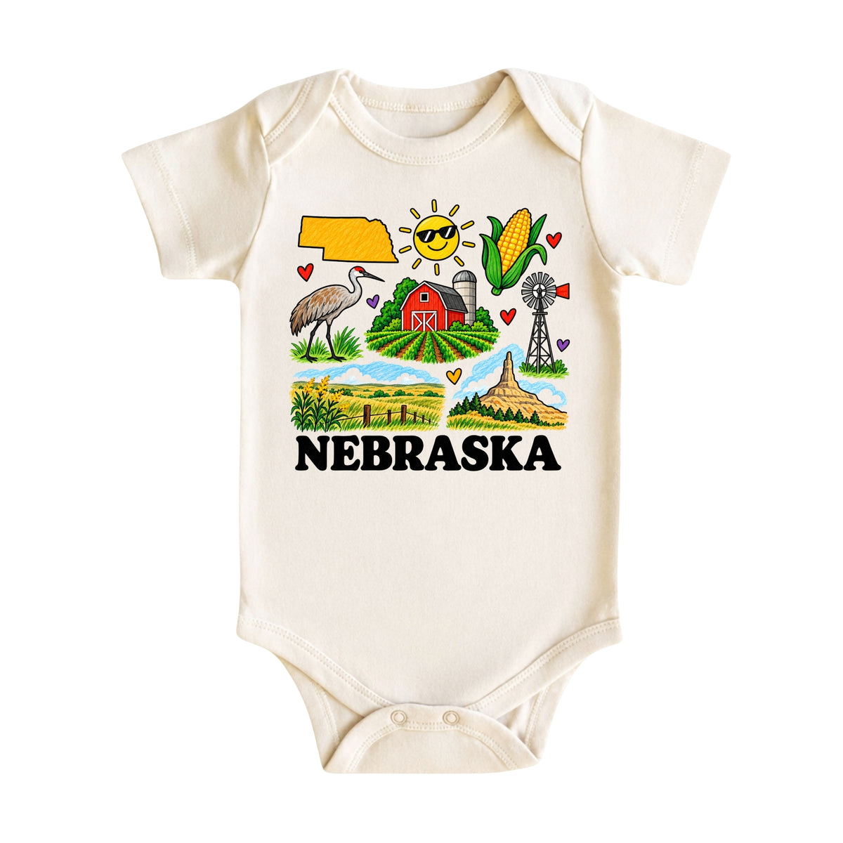 Nebraska Kids T-Shirt
