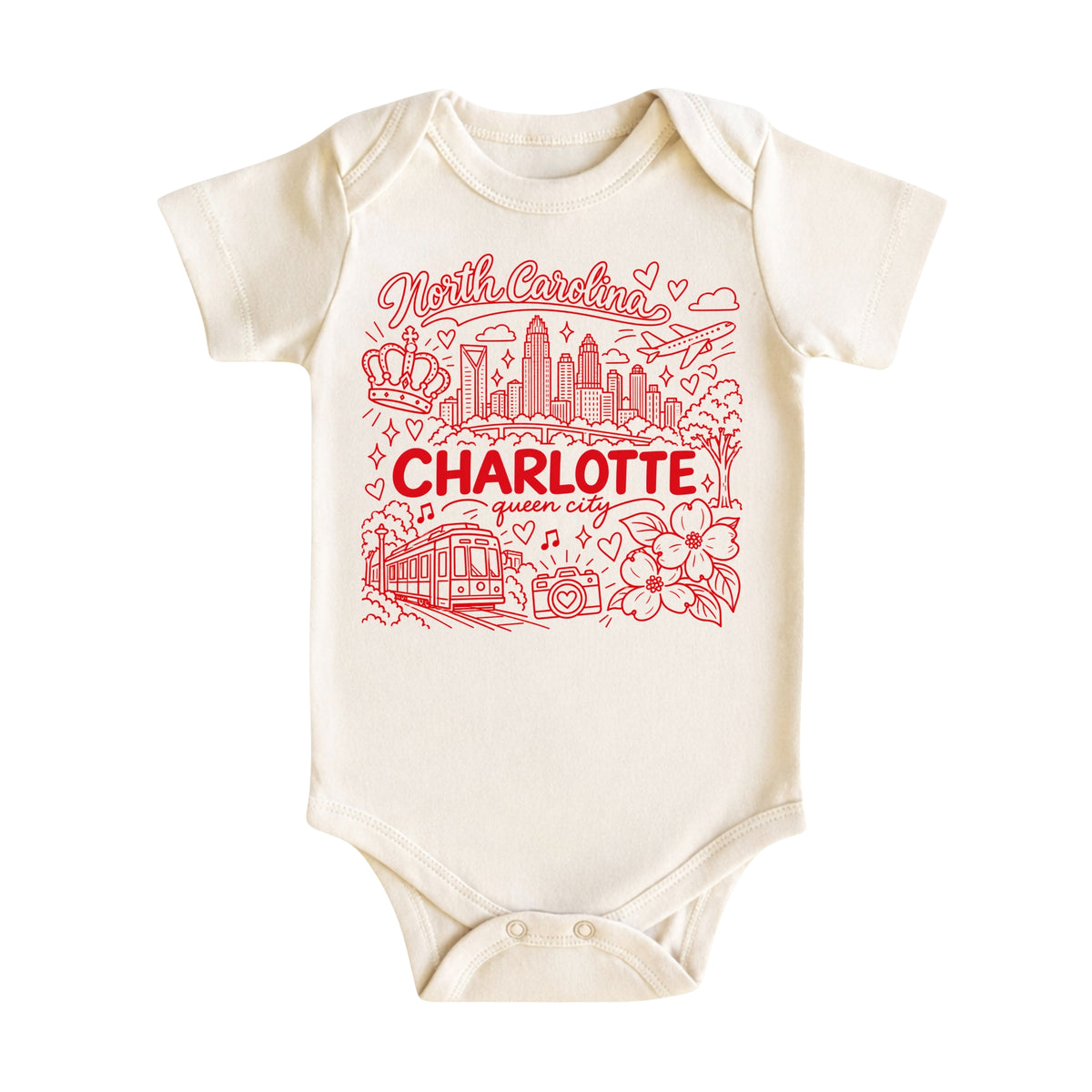 Charlotte Illustration T-Shirt