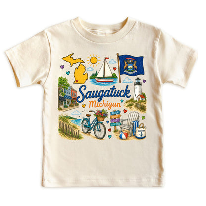 Saugatuck Michigan Kids T-Shirt