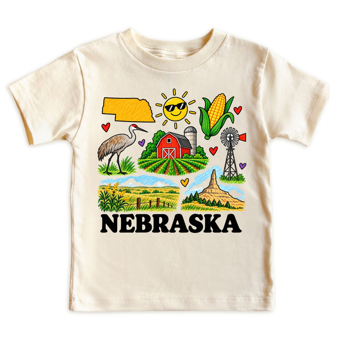 Nebraska Kids T-Shirt
