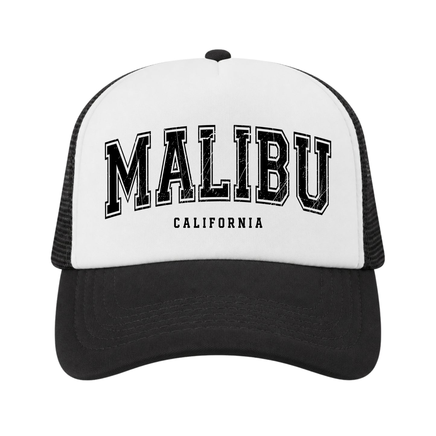 Malibu Trucker Hat for Kids & Adults, California Vacation, Souvenir Gifts