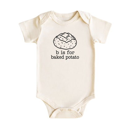 B Is for Baked Potato Baby Bodysuit