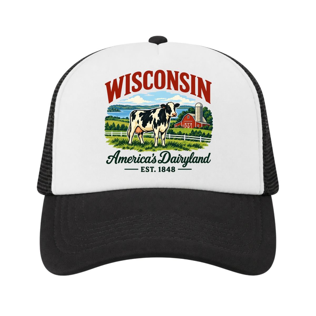 Wisconsin Kids Trucker Hat