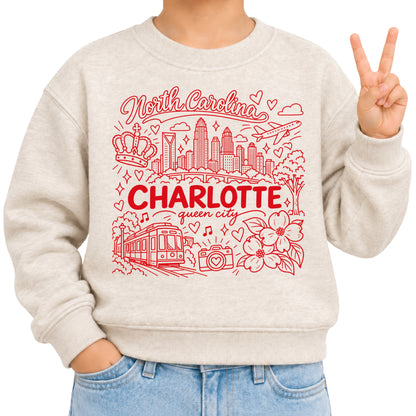 Charlotte Illustration T-Shirt