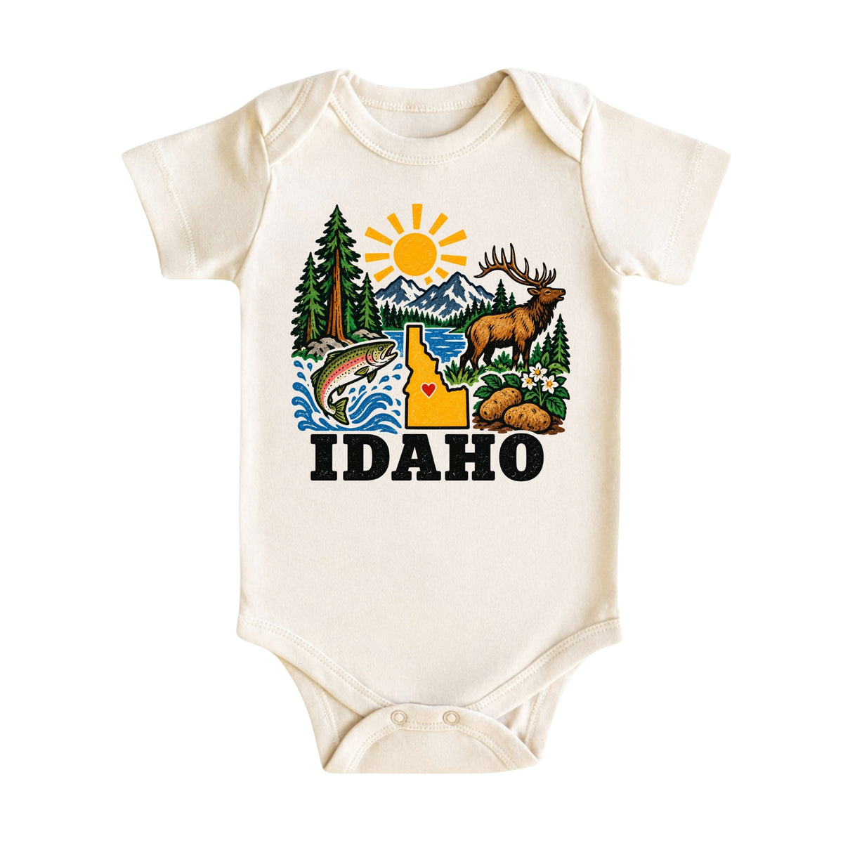 Idaho Baby Bodysuit
