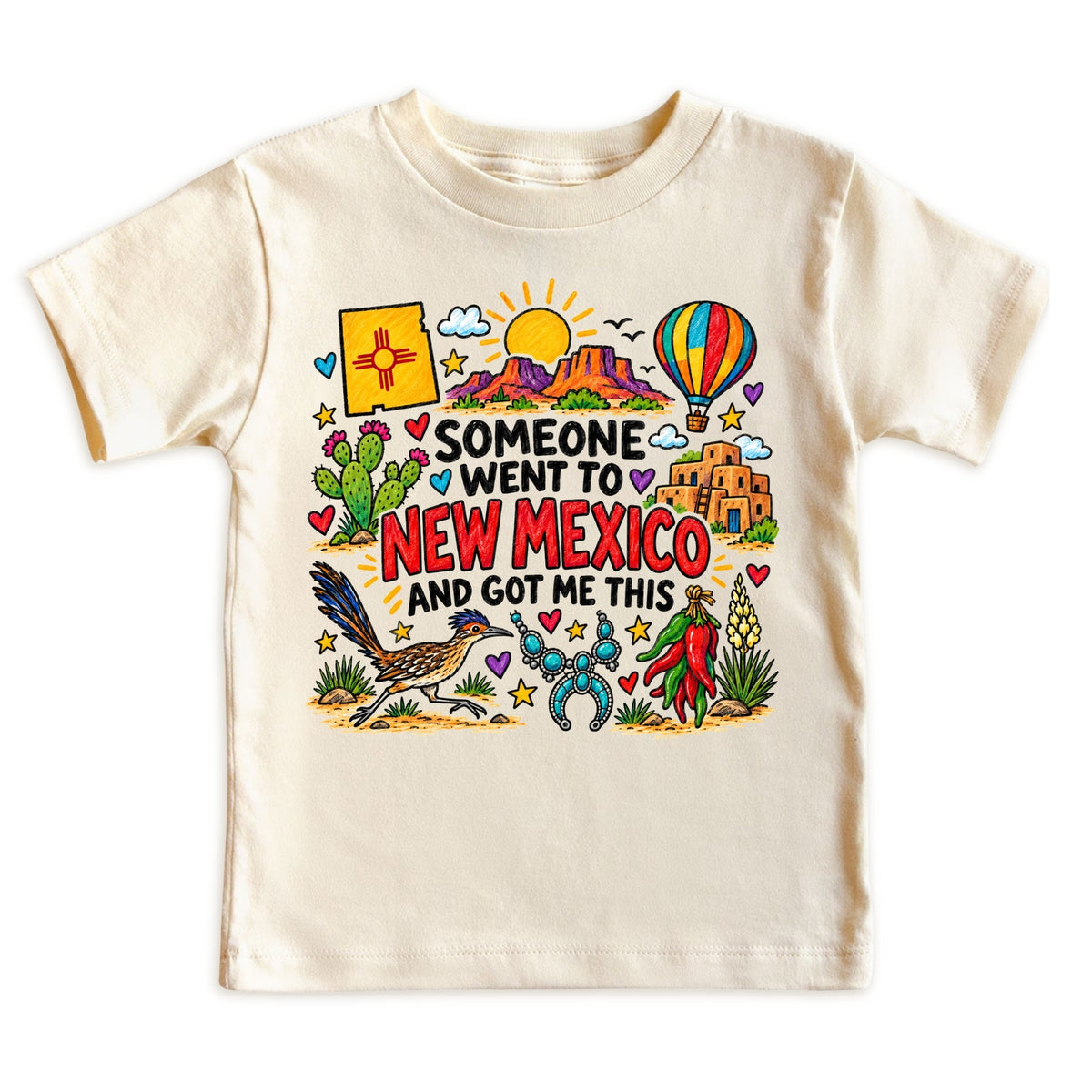 New Mexico Tee for Boys Girls