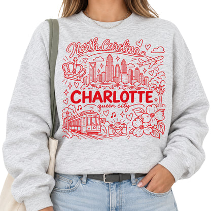 Charlotte Illustration T-Shirt
