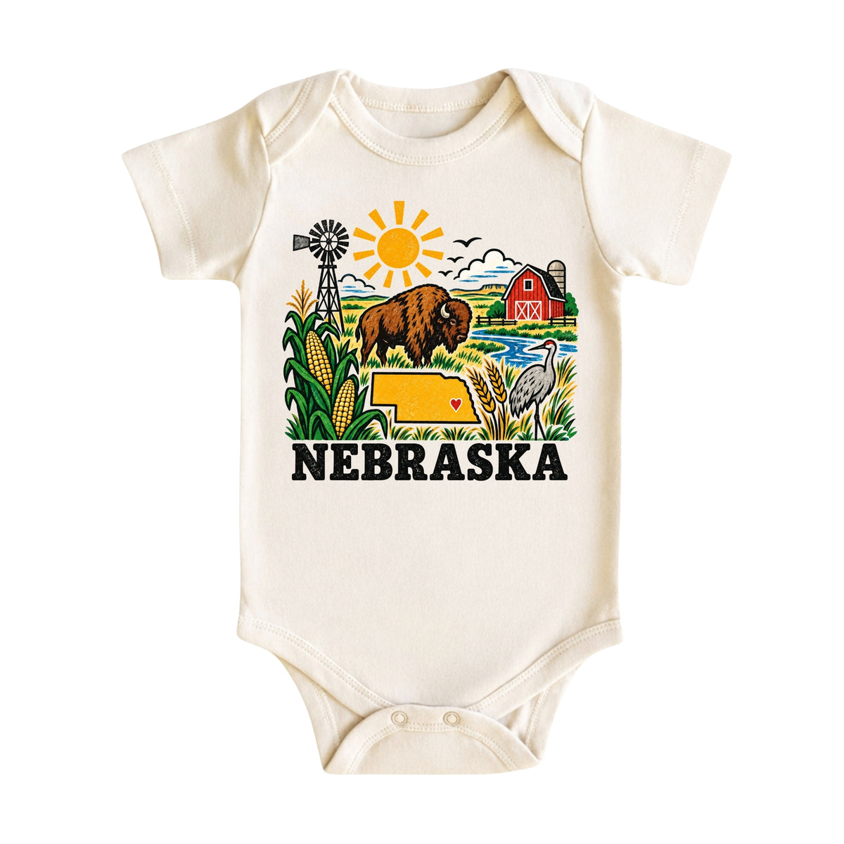 Nebraska Kids T-Shirt