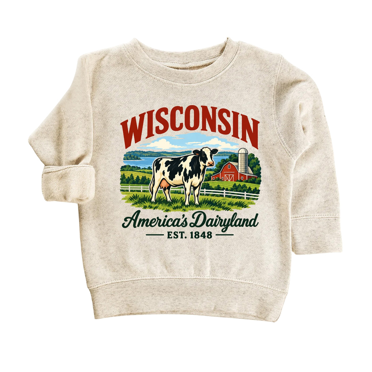 Wisconsin Kids Sweatshirt