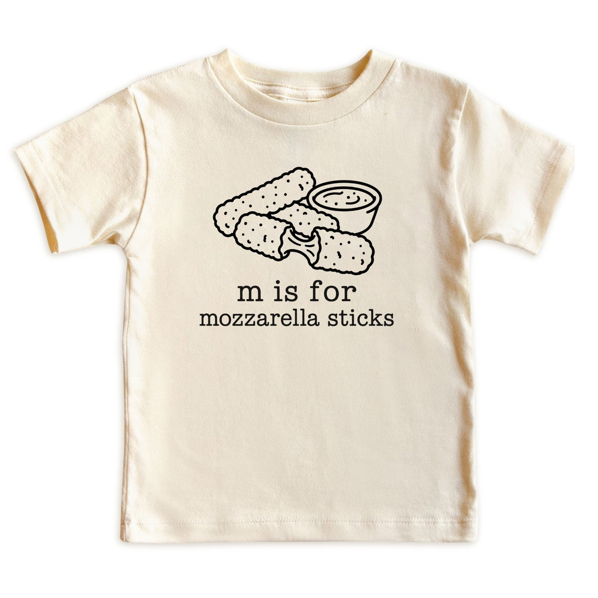 M Is for Mozzarella Sticks Baby Bodysuit