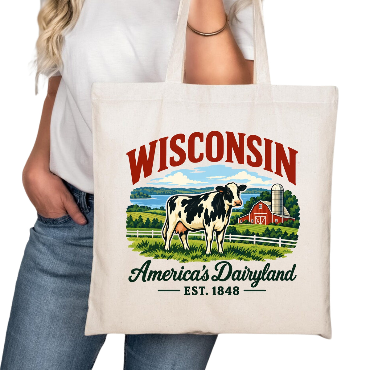 Wisconsin Tote Bag