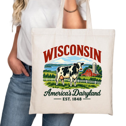 Wisconsin Tote Bag