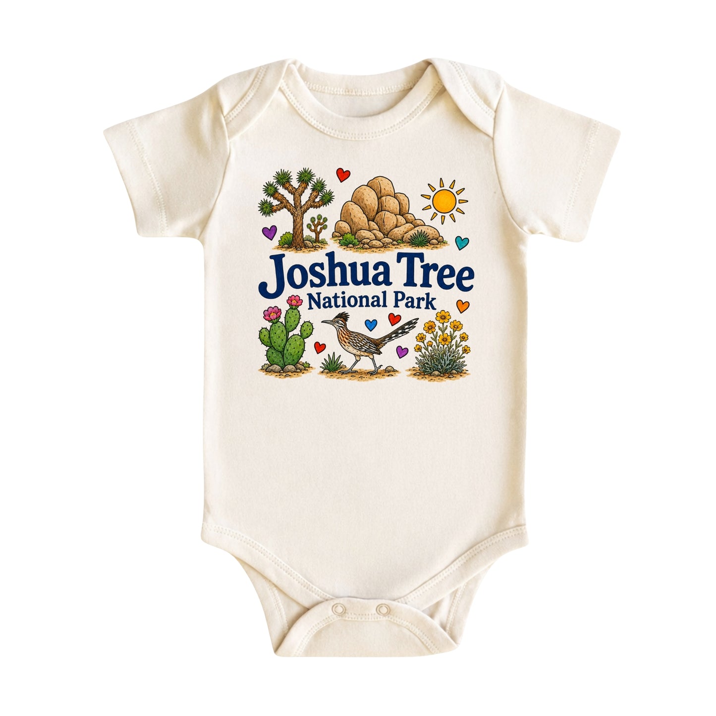 Joshua Tree National Park Baby Bodysuit for Boys Girls