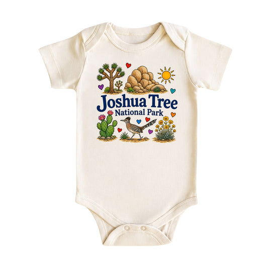 Joshua Tree National Park Baby Bodysuit for Boys Girls