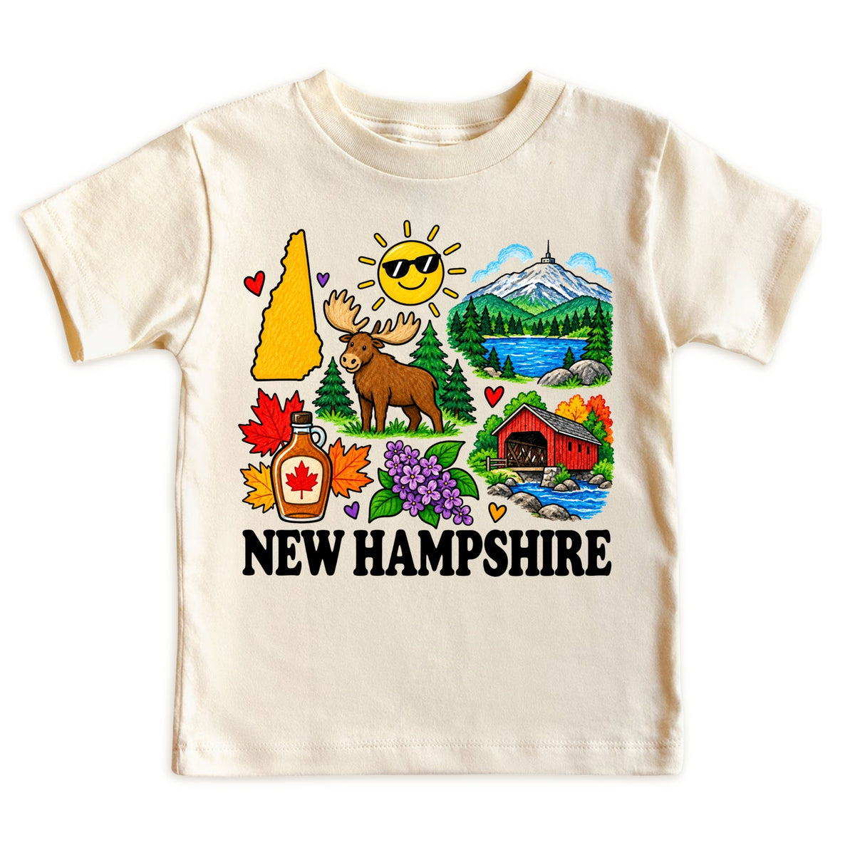 New Hampshire Baby Bodysuit