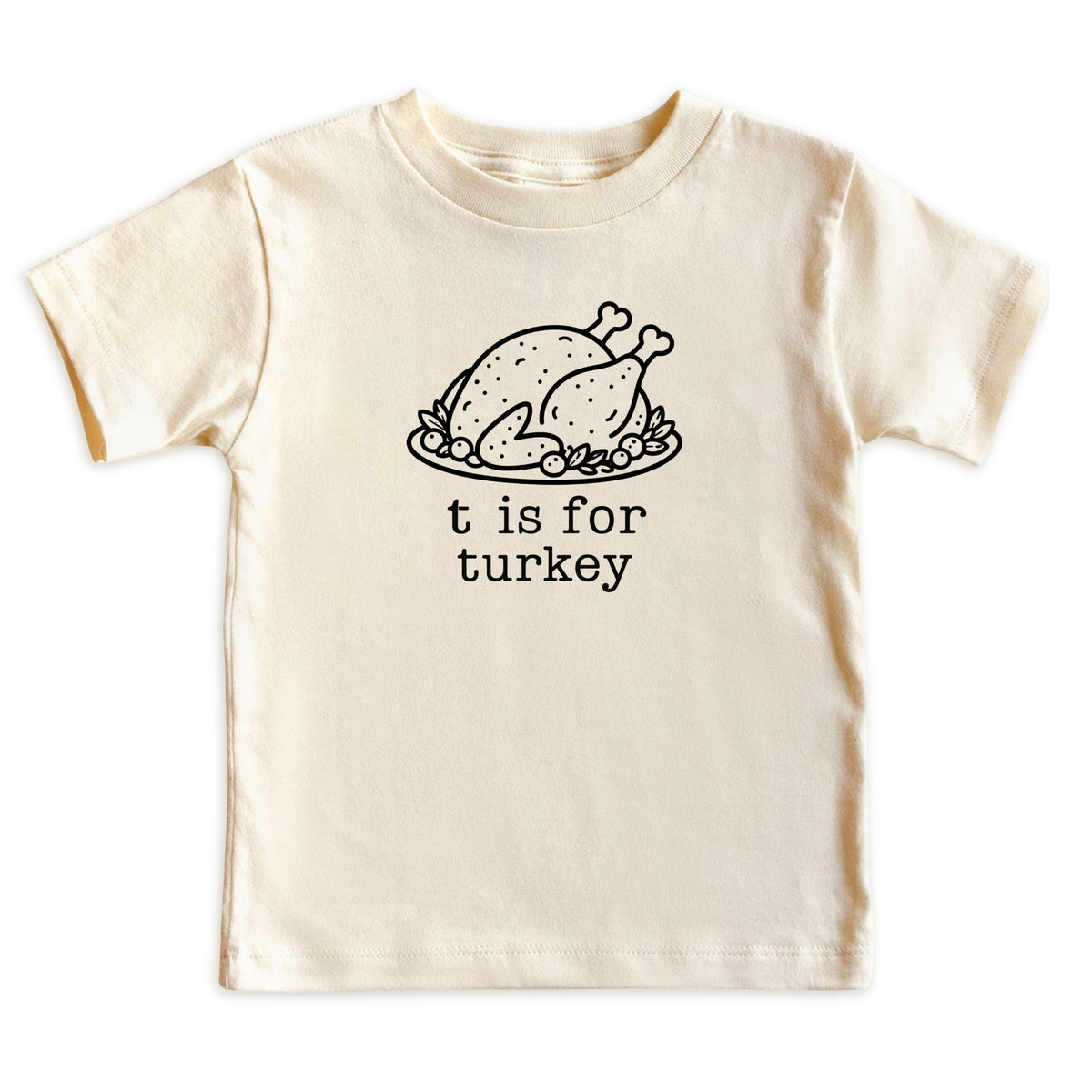 T Is for Turkey Baby Bodysuit