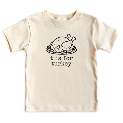 T Is for Turkey Baby Bodysuit