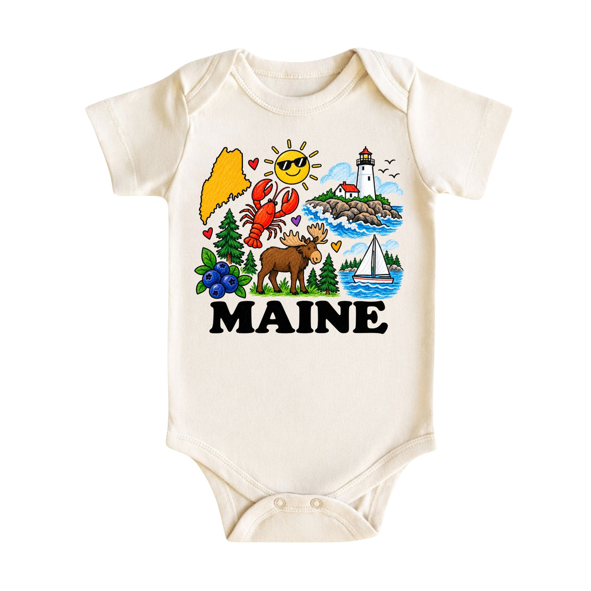 Maine Kids T-Shirt