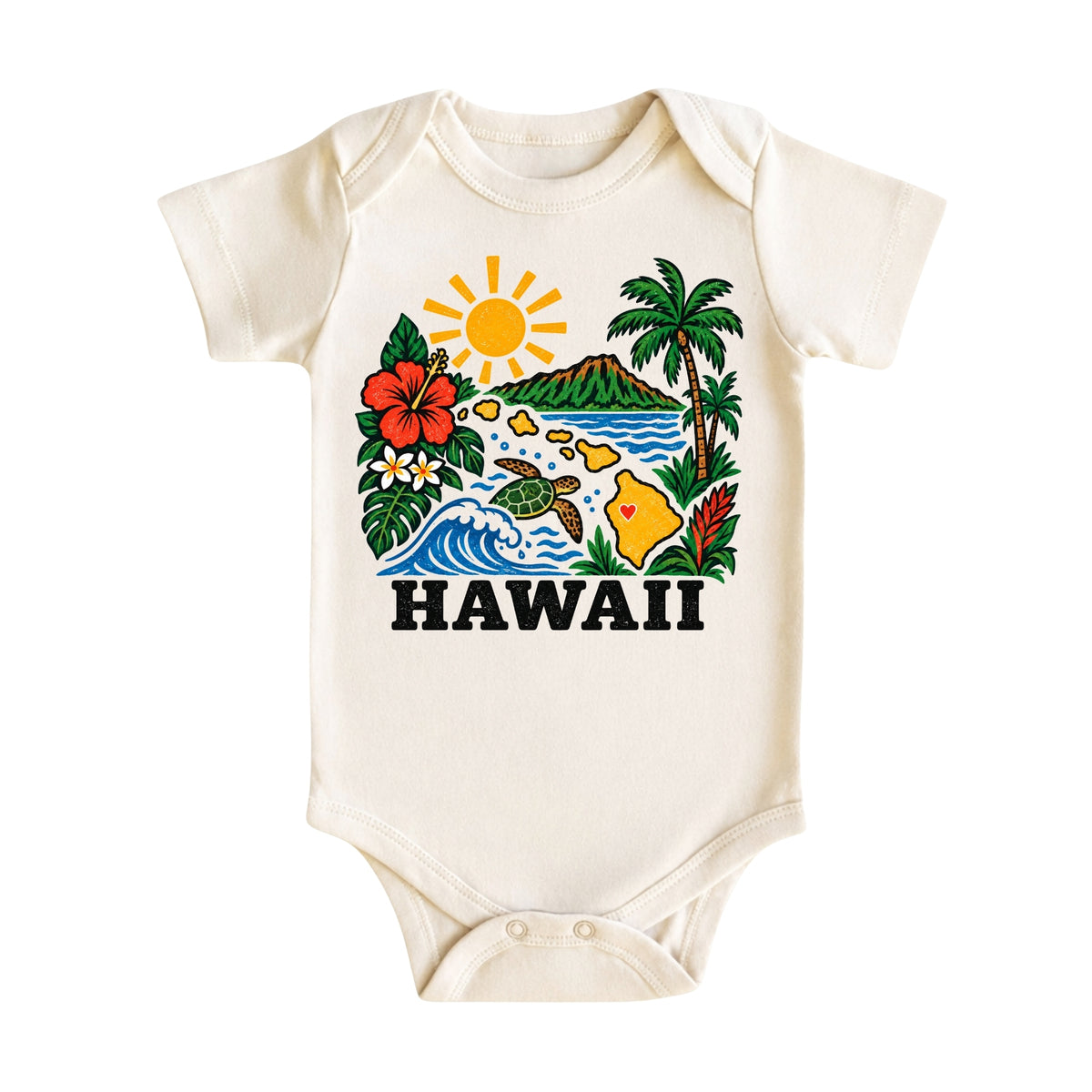 Hawaii Baby Bodysuit