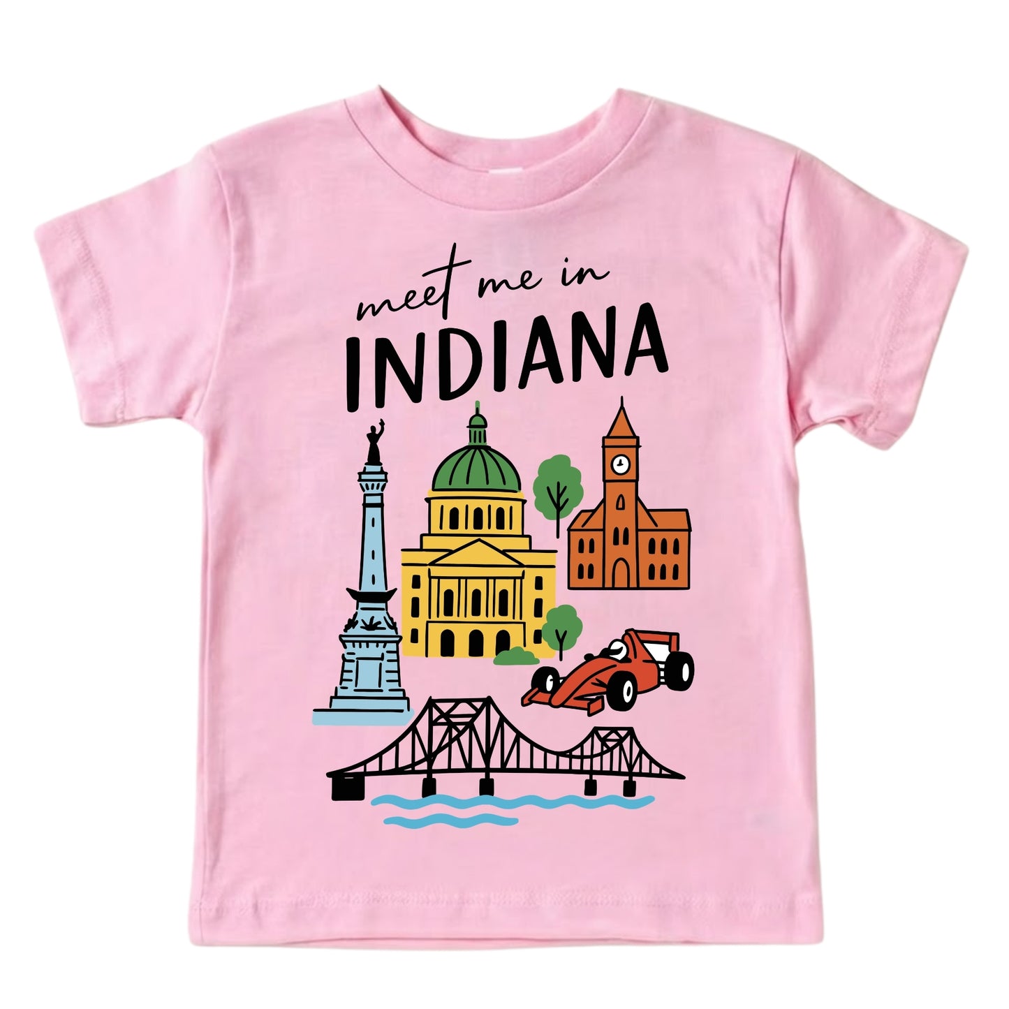 Indiana Baby Onesie® - Kids Vacation T-Shirt