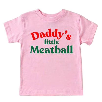 Daddy’s Little Meatball Baby Onesie ® – Italian Family Baby Bodysuit for Boys and Girls
