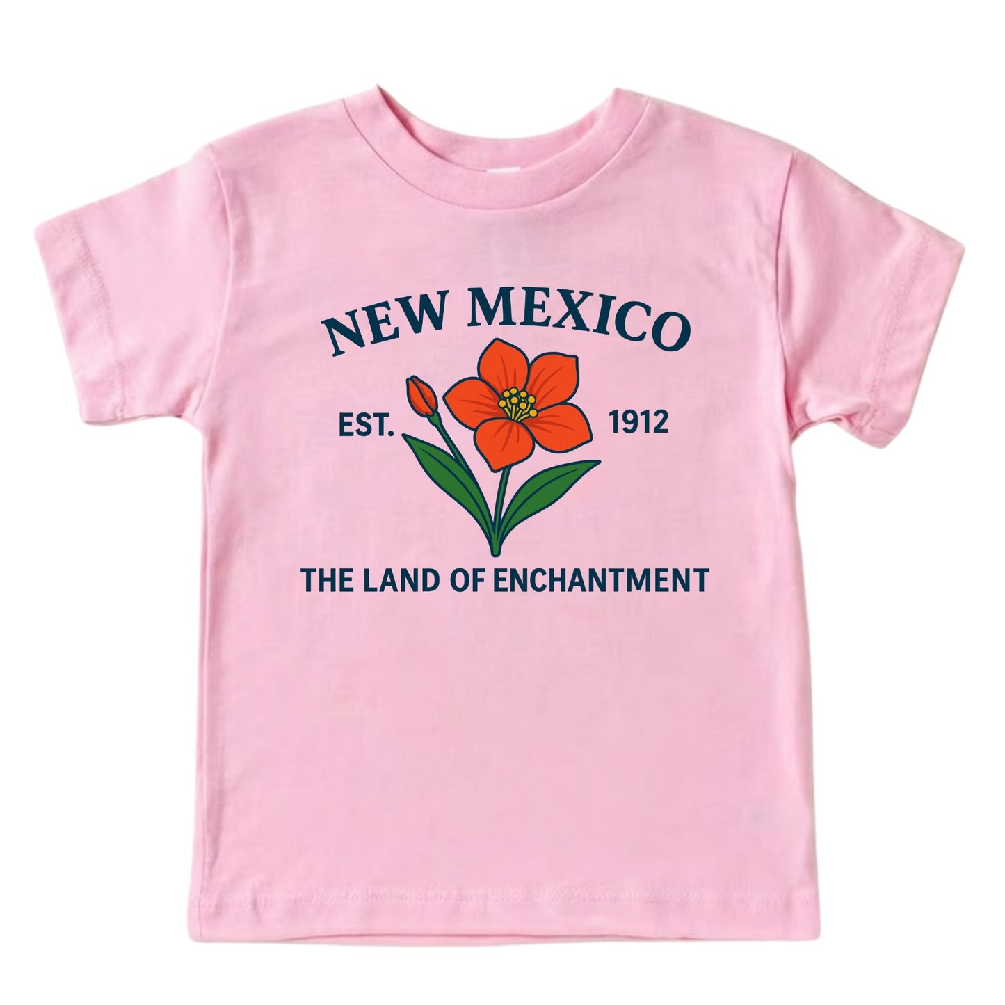 New Mexico Yucca Flower Kids T-Shirt