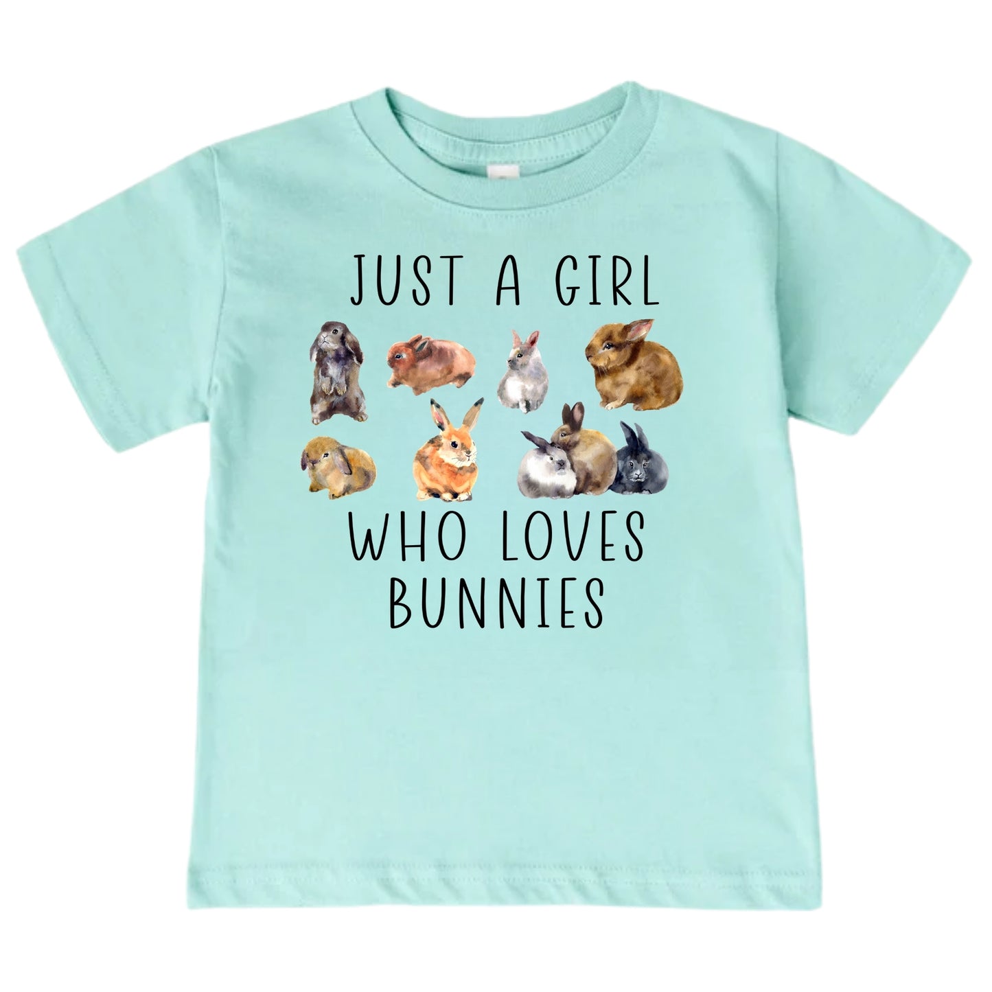 Just A Girl Who Loves Bunnies Shirt