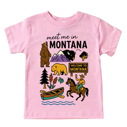 Montana Baby Onesie® - Kids Vacation T-Shirt