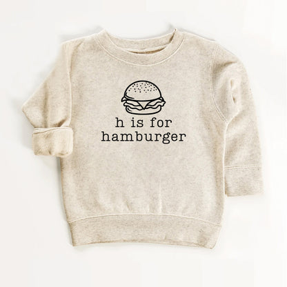 H Is for Hamburger