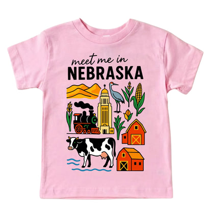Nebraska Baby Onesie® - Kids Vacation T-Shirt