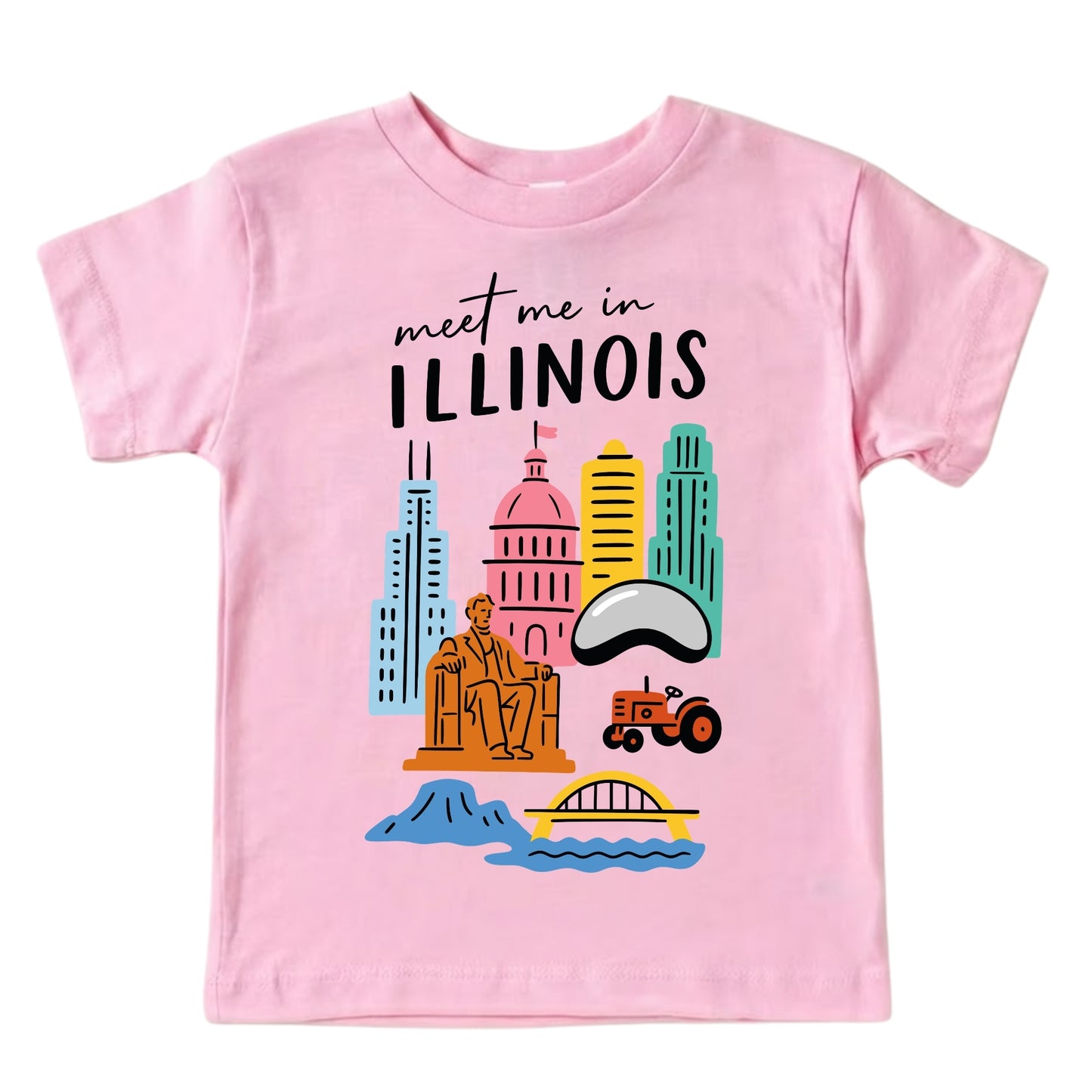Illinois Baby Onesie® - Chicago Kids Vacation T-Shirt